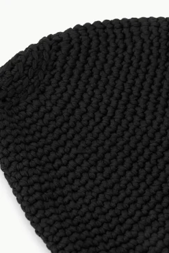 CROCHET HAT  BLACK