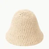 CROCHET HAT  NATURAL