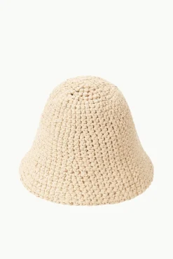 CROCHET HAT  NATURAL