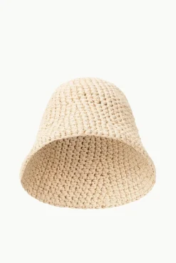 CROCHET HAT  NATURAL