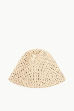CROCHET HAT  NATURAL