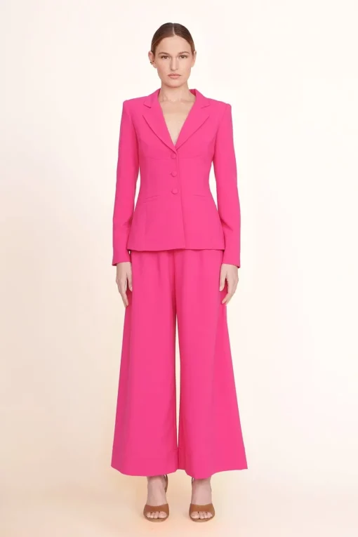 CROPPED CALEB PANT  MAGENTA