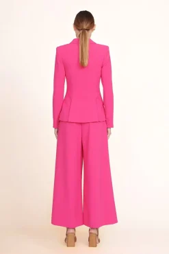 CROPPED CALEB PANT  MAGENTA