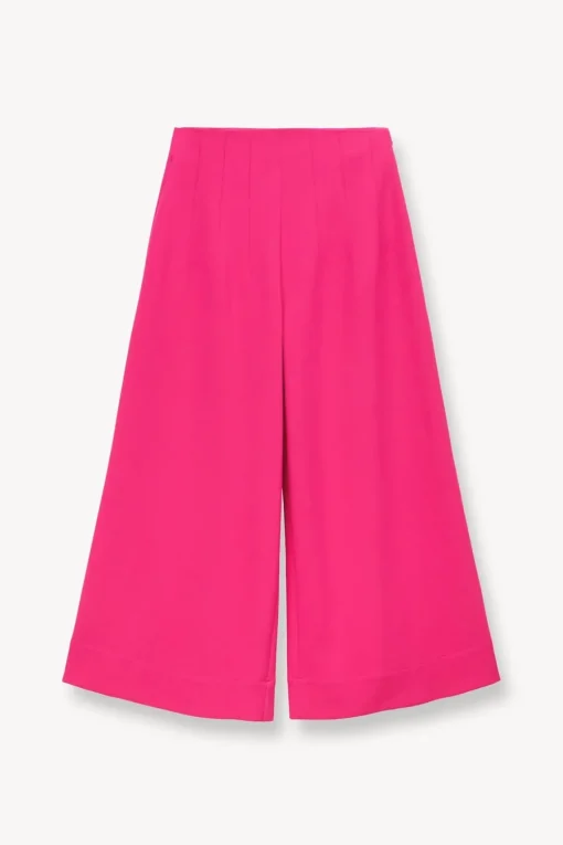 CROPPED CALEB PANT  MAGENTA
