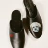 CUSTOM ABBY SLIPPER  BLACK
