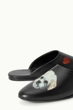 CUSTOM ABBY SLIPPER  BLACK