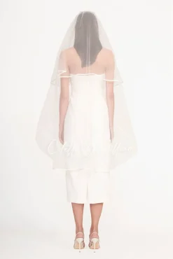 CUSTOM EMBROIDERED VEIL