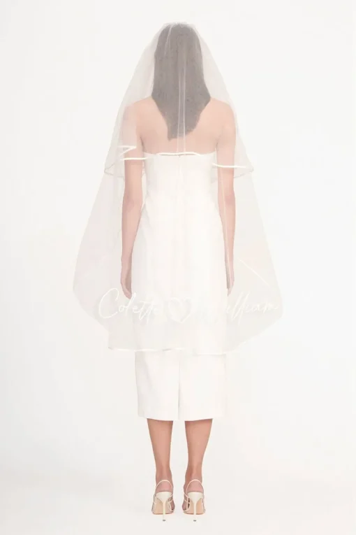 CUSTOM EMBROIDERED VEIL