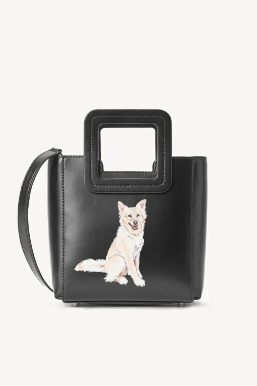 CUSTOM MINI SHIRLEY LEATHER BAG  BLACK