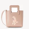CUSTOM MINI SHIRLEY LEATHER BAG  BLUSH