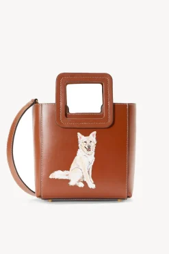 CUSTOM MINI SHIRLEY LEATHER BAG  TAN