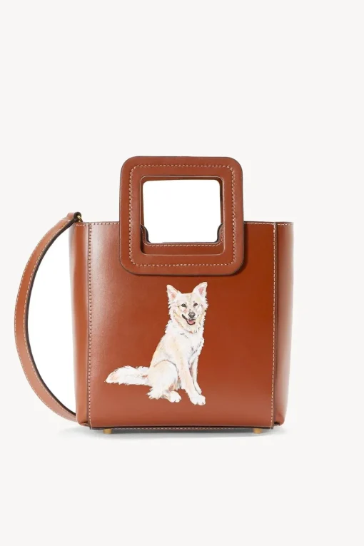 CUSTOM MINI SHIRLEY LEATHER BAG  TAN
