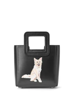 CUSTOM MINI SHIRLEY LEATHER BAG  BLACK
