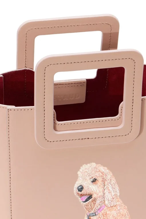 CUSTOM MINI SHIRLEY LEATHER BAG  BLUSH