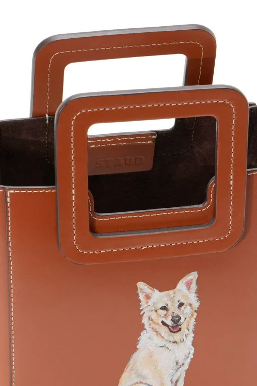CUSTOM MINI SHIRLEY LEATHER BAG  TAN