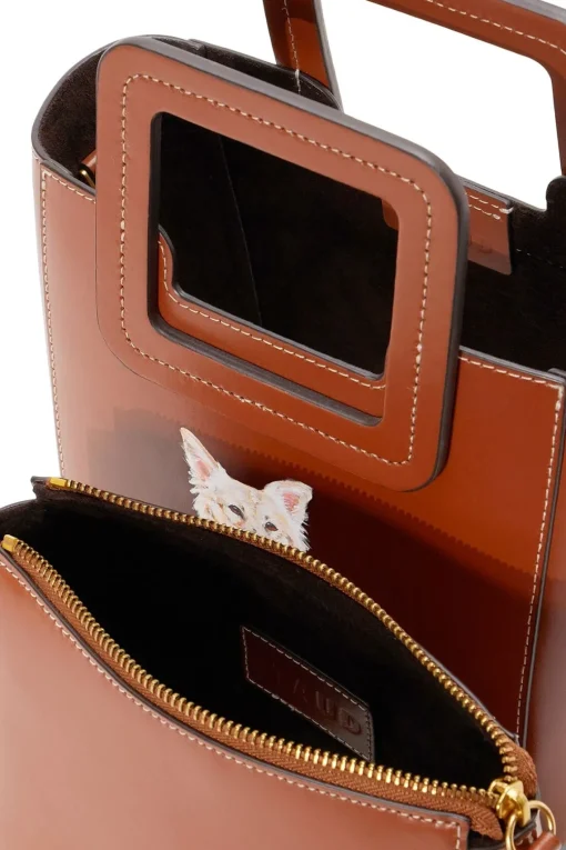 CUSTOM MINI SHIRLEY LEATHER BAG  TAN