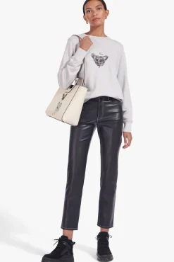 CUSTOM SHIRLEY LEATHER BAG  CREAM