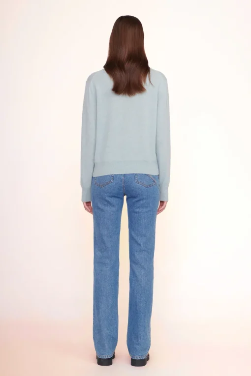 CUSTOM STAUD x C.BONZ CASHMERE SWEATER  LIGHT BLUE