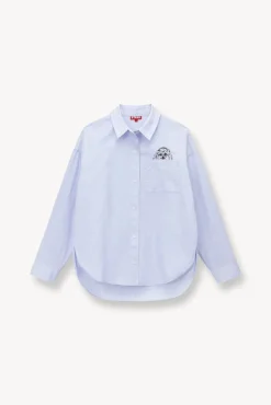 CUSTOM STAUD x C.BONZ CLASSIC OVERSIZED SHIRT  OXFORD BLUE