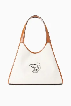 CUSTOM STAUD x C.BONZ SOFT REY BAG  CREAM TAN