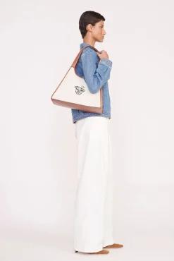 CUSTOM STAUD x C.BONZ SOFT REY BAG  CREAM TAN