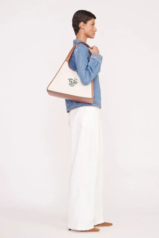 CUSTOM STAUD x C.BONZ SOFT REY BAG  CREAM TAN