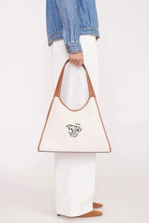 CUSTOM STAUD x C.BONZ SOFT REY BAG  CREAM TAN