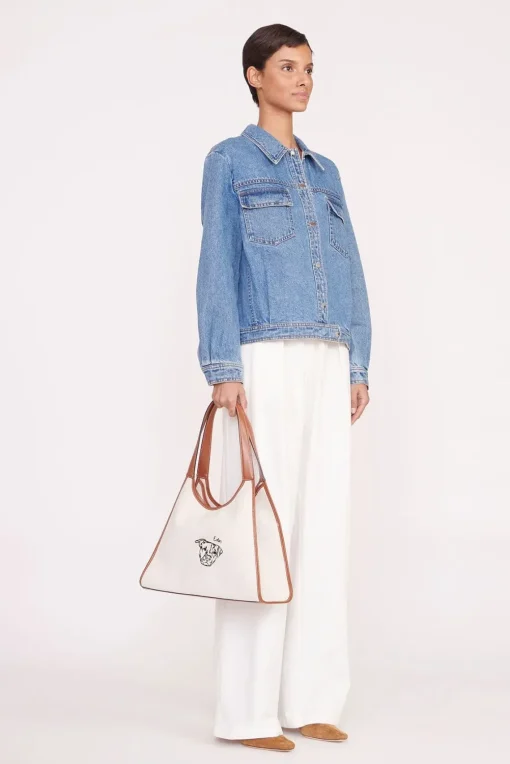 CUSTOM STAUD x C.BONZ SOFT REY BAG  CREAM TAN