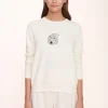 CUSTOM STAUD x C.BONZ SWEATSHIRT  CREAM