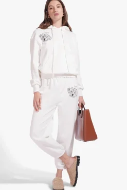 CUSTOM STAUD x C.BONZ SWEATPANT  IVORY