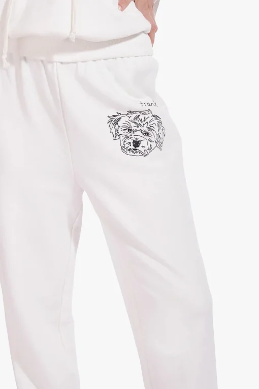 CUSTOM STAUD x C.BONZ SWEATPANT  IVORY