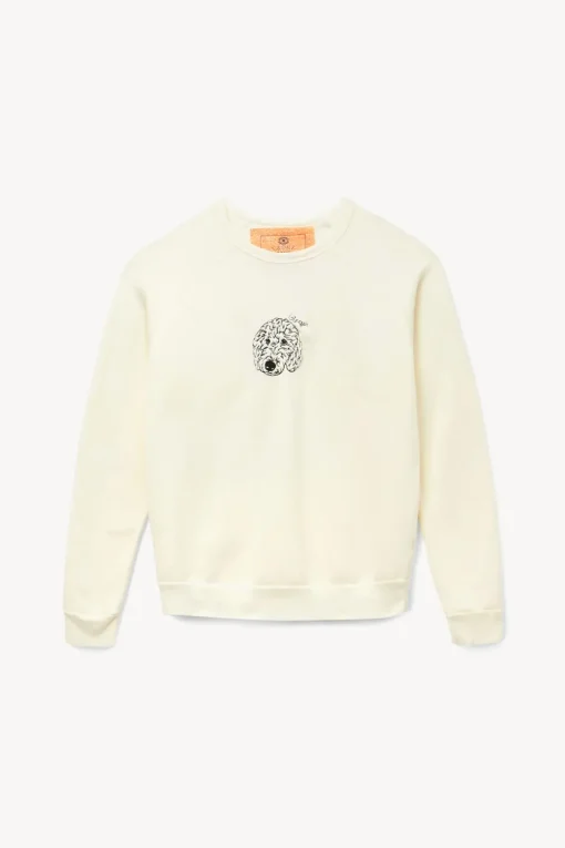 CUSTOM STAUD x C.BONZ SWEATSHIRT  CREAM