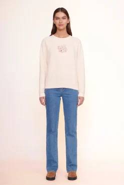 CUSTOM STAUD x C.BONZ SWEATSHIRT  PINK