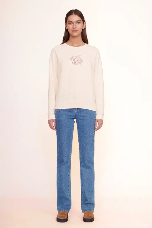 CUSTOM STAUD x C.BONZ SWEATSHIRT  PINK