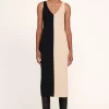 DANA DRESS  BUFF BLACK