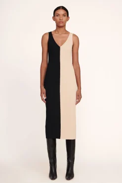 DANA DRESS  BUFF BLACK