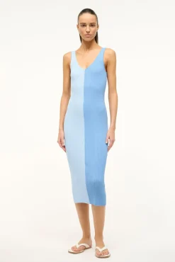 DANA DRESS  PERIWINKLE MULTI