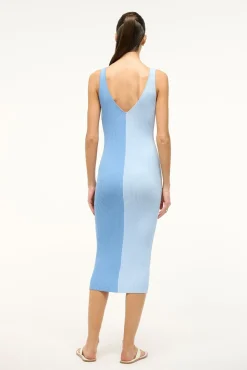 DANA DRESS  PERIWINKLE MULTI