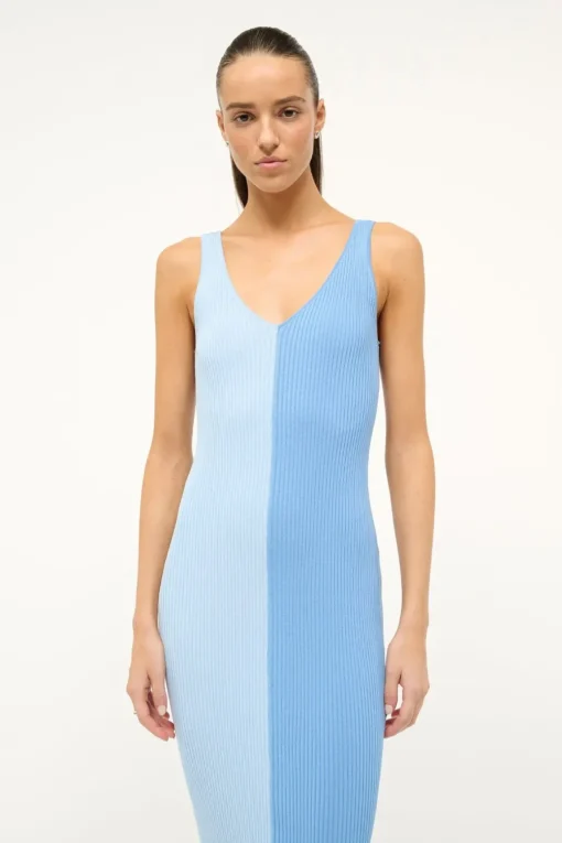 DANA DRESS  PERIWINKLE MULTI