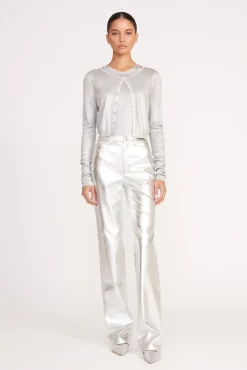 DEANNA CARDIGAN  SILVER