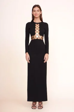 DELPHINE DRESS  BLACK