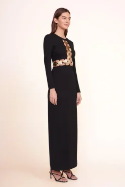 DELPHINE DRESS  BLACK