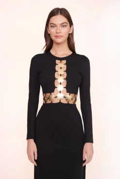 DELPHINE DRESS  BLACK