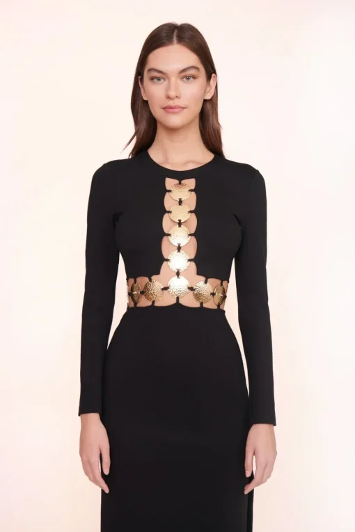 DELPHINE DRESS  BLACK