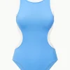 DOLCE ONE PIECE  AZURE WHITE