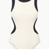 DOLCE ONE PIECE  IVORY BLACK