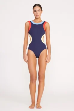 DOLCE ONE PIECE  NAVY COLORBLOCK