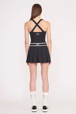 DOUBLES SKIRT  BLACK