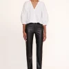 ELLIOT PANT  BLACK VEGAN LEATHER