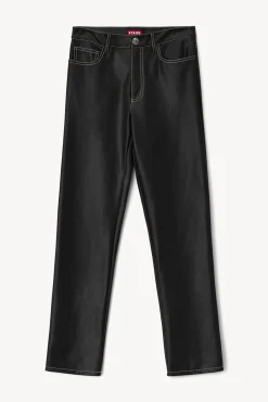 ELLIOT PANT  BLACK VEGAN LEATHER